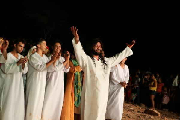 Espetáculos emocionam fiéis, movimentam o turismo e destacam a riqueza cultural de cidades piauienses durante a Semana Santa.(Imagem:Secult/Marisa Oliveira)