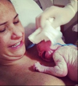 Glaucia Deneno, mãe da filha caçula de Latino, Valentina.(Imagem:Reprodução/Instagram  )