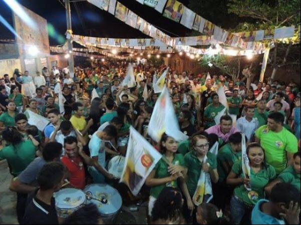 Deputado Gustavo Neiva participa de comício em Porto Alegre (Imagem:Assessoria SFBrasil)