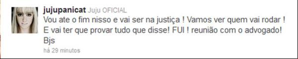 @jujupanicat(Imagem:Twitter)