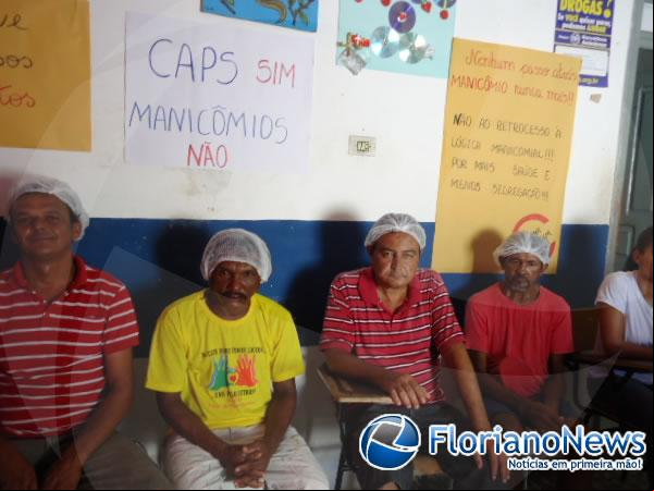 CAPS III de Floriano realizou palestra ao Dia de Luta Antimanicomial.(Imagem:FlorianoNews)