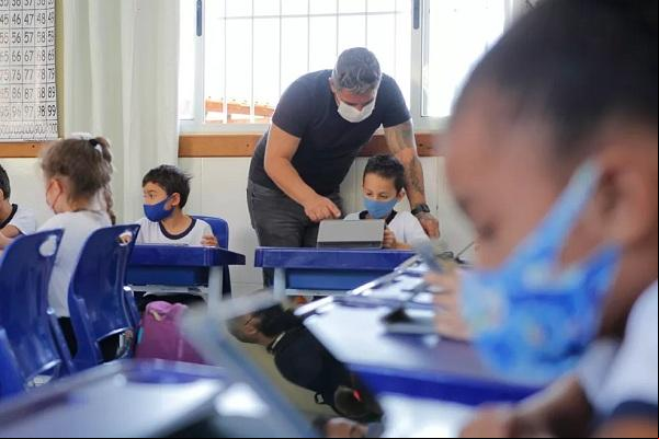 Alunos do ensino fundamental.(Imagem:Divulgação)