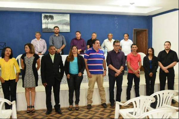Empossada Diretoria provisória da Associação Florianense de Imprensa. (Imagem:FlorianoNews)