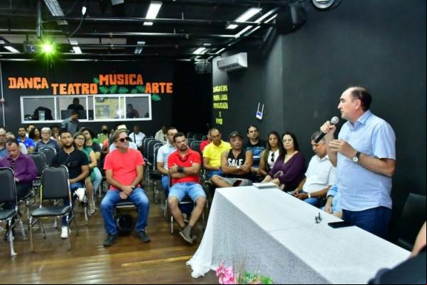 Prefeitura e setor cultural discutem o a recurso da Lei Paulo Gustavo(Imagem:SECOM)