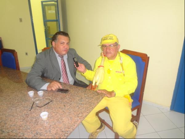 vereador Carlos Antônio (PRTB).(Imagem:FlorianoNews)