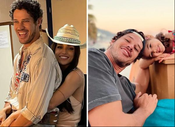 Rafa Kalimann, José Loreto e a filha, Bella. (Imagem:Reprodução/Instagram )