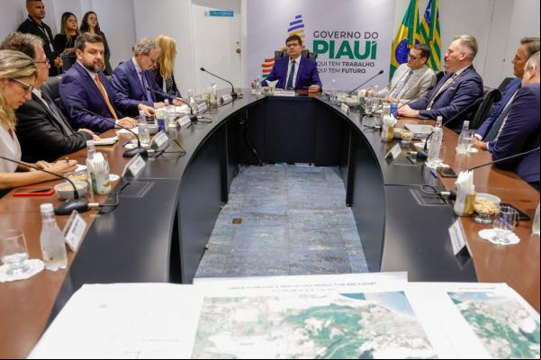 Governador discute projeto de hidrogênio verde com embaixadora da União Europeia no Brasil.(Imagem:Divulgação)