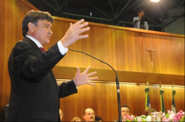 Mensagem na Assembléia(Imagem:Francisco Leal)