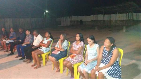 Moradores do bairro Tamboril participam de culto em ação de graças.(Imagem:FlorianoNews)