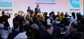 Bolsonaro discursa para empresários(Imagem:Divulgação)