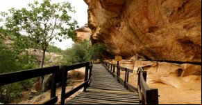 Parque Nacional da Serra da Capivara, em São Raimundo Nonato, Piauí.(Imagem:Divulgação)