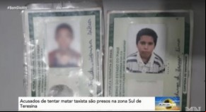 Acusados de matar o taxista(Imagem:Divulgação/PRF)