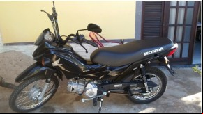Motocicleta é furtada no bairro Irapuá II.(Imagem:Reprodução)