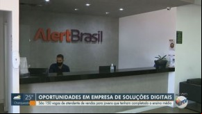 Empresa de soluções digitais abre 150 vagas de emprego em Campinas.(Imagem:Reprodução)