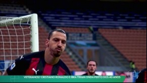 Em forma, CR7 e Ibrahimovic ignoram rótulo de veteranos e impressionam com números(Imagem:Reprodução)