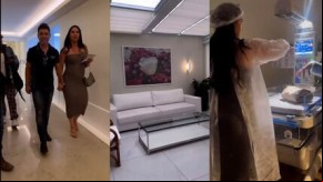 Graciele Lacerda e Zezé Di Camargo visitam maternidades.(Imagem:Reprodução/Instagram)