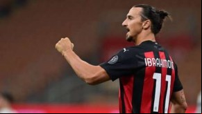 Ibrahimovic testa positivo para covid-19 e desfalca Milan em jogo da Liga Europa(Imagem:Divulgação)