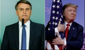 Encontro de Bolsonaro com Trump definirá agenda bilateral.(Imagem:Divulgação)