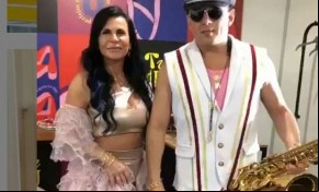 Gretchen e Esdras Souza(Imagem:Reprodução)