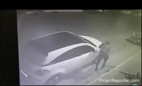 Guarda é flagrado furando pneus de carro de motorista e é exonerado(Imagem:Reproduçao)