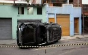 Land Rover de nutricionista estava três vezes acima da velocidade permitida, diz perito.(Imagem:Reprodução/TV Globo)