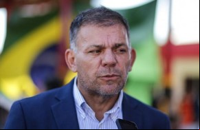 Coronel Carlos Augusto, secretário de Justiça.(Imagem:Renato Andrade / florianonews.piauiconectado.com)