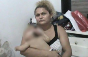 Maria Ivone e sua filha(Imagem:Reprodução)