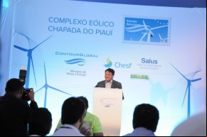Solenidade de Inauguração do Complexo Eólico Chapada do Piauí I, II e III.(Imagem:Marcelo Cardoso)