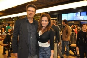 Luiza Tomé e Adriano (Imagem:Arquivo)