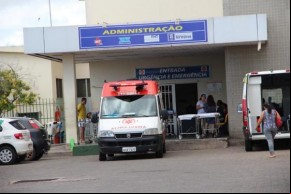 Criança de 2 anos dá entrada no HUT com tiro na testa e a por cirurgia.(Imagem:Cidade Verde)