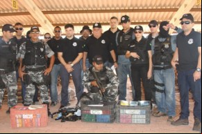 Incineração de drogas(Imagem:Ascom SSP)