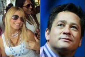 Casado, Leonardo é flagrado com loira em festa em Aracaju.(Imagem:MSN)