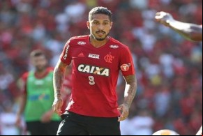 Flamengo descarta reduzir salário de Guerrero e promete cobrir ofertas para renovar.(Imagem:Gilvan Souza)
