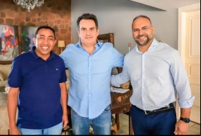 Joel Rodrigues, Ciro Nogueira e Joab Curvina.(Imagem:Reprodução/Instagram)