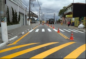 Governo implementa mais uma etapa do programa de sinalização viária.(Imagem:Divulgação)
