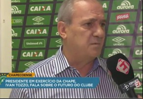 Presidente em exercício do Chapecoense, Ivan Tozzo(Imagem:MSN)