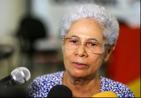 Secretária da Assistência Social, Trabalho e Direitos Humanos (Sasc), Regina Sousa(Imagem:Renato Andrade)