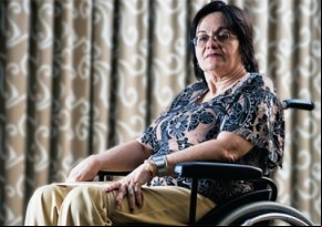 A cearense Maria da Penha sofreu violência doméstica por década e hoje é uma ativista na luta pela vida das mulheres.(Imagem:Divulgação)