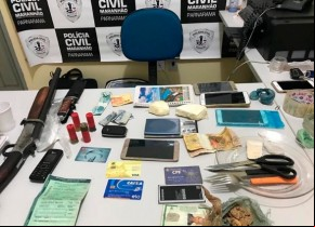 Operação flagra quadrilha suspeita de tráfico interestadual de drogas no PI.(Imagem:Polícia Civil)