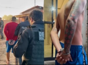 Colombiano suspeito de agiotagem e tráfico é preso em operação contra facção em Teresina.(Imagem:Divulgação)
