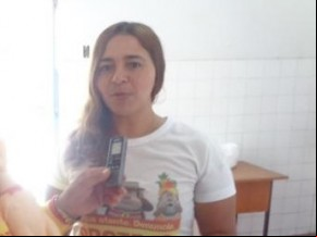 Inácia Maria, coordenadora do Projeto Amarelinho(Imagem:FlorianoNews)