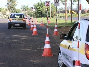 Bancas itinerantes agilizam exames práticos do Detran no interior do Estado.(Imagem:Divulgação)