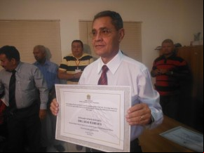 Gleydson Resende, José Augusto e demais candidatos foram diplomados em Barão de Grajaú.(Imagem:FlorianoNews)