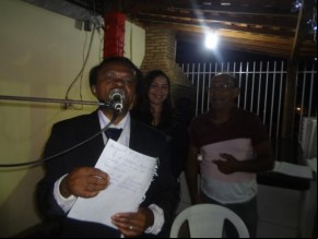 Hayalla comemorou sete anos do jornal Perfil em Floriano.(Imagem:FlorianoNews)