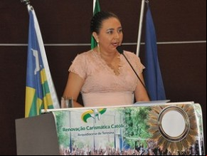 Cida Santiago (PHS) é a autora do projeto de lei.(Imagem:Divulgação/CMT)