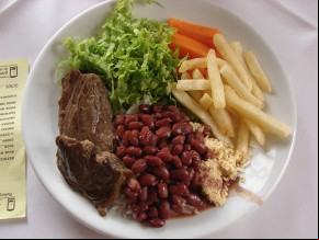 Consumo de arroz e feijão diminui quando há aumento de renda familiar.(Imagem:Internet)