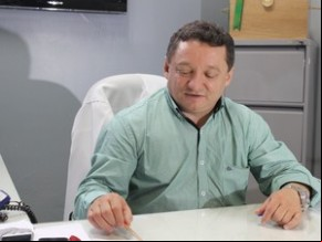 Diretor do HUT falou sobre o estado de saúde de paciente.(Imagem: Catarina Costa / G1)