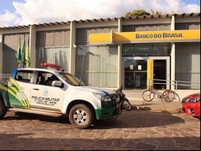 Quadrilha arromba cofre de agência do BB em Batalha.(Imagem:Divulgação)