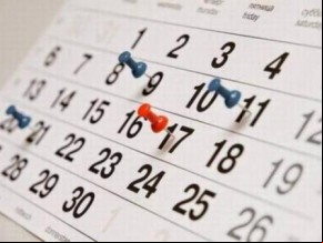 Governo divulga calendário dos pontos facultativos de 2018.(Imagem:Divulgação)