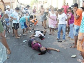 Vitimas do acidente ficaram desacordadas(Imagem:Divulgação)